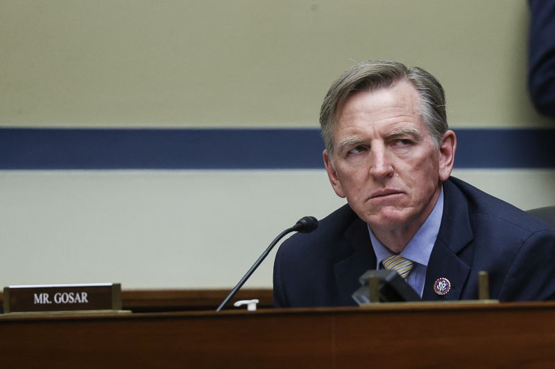 Unrepentant Gosar RETWEETS his AOC 'murder' anime video moments AFTER House  censured him | Daily Mail Online