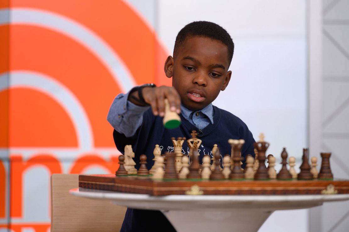 Tani Adewumi started playing chess seriously three years ago after his family moved to the US. 