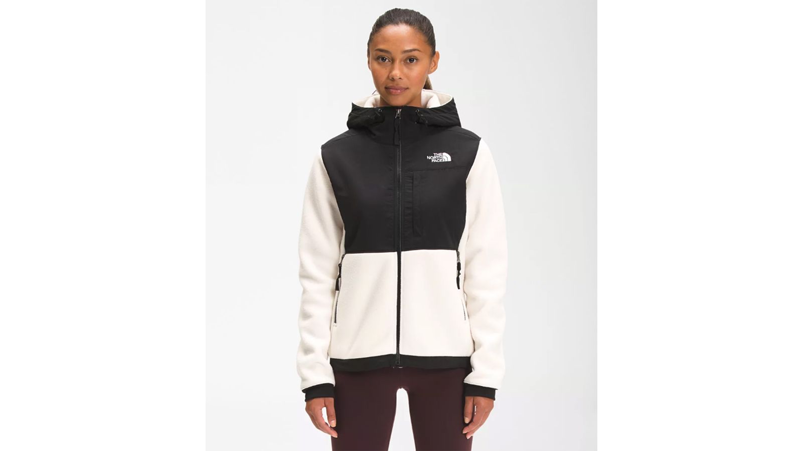 Essentials Girls Polar Fleece Full-Zip Hooded Lightweight Jacket