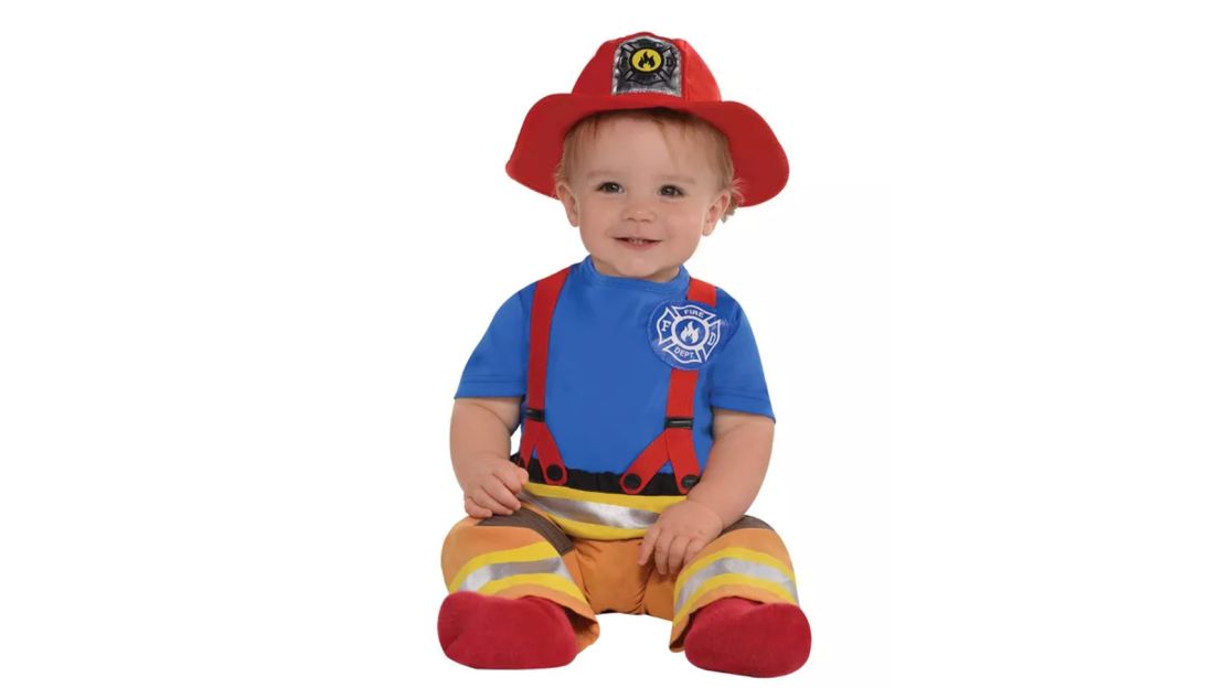 Amscan Baby's First Fireman Halloween Costume