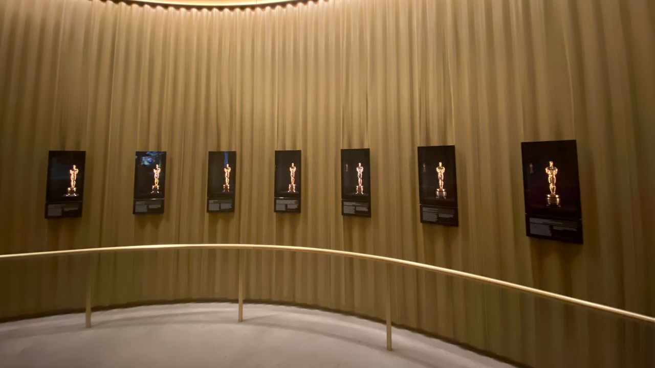The museum has a display of Oscar statues and offers visitors a virtual opportunity to experience what it might feel like to walk across the stage at the Academy Awards.
