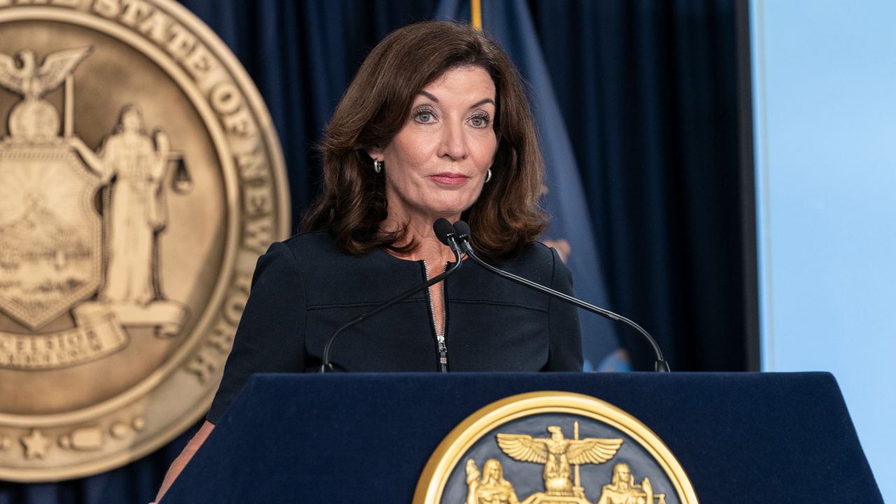 New York Gov. Kathy Hochul.