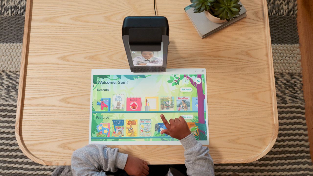 Amazon Glow brings remote video calls to life for kids