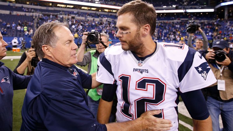 belichick congratulates brady