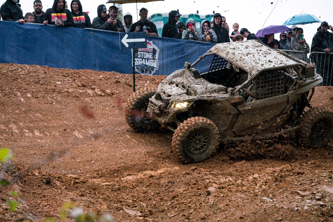 The Red Bull Stone Scramble is held at Brimestone Recreation in Helenwood, Tennessee, on September 18, 2021.