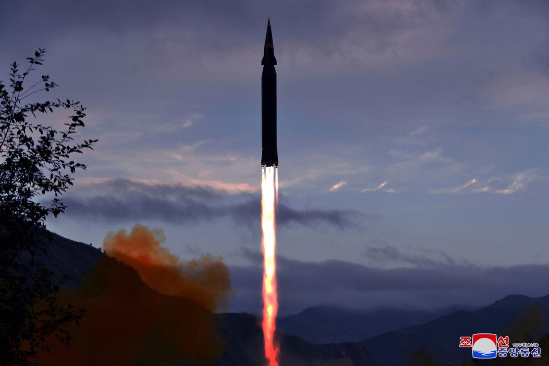 What North Korea claims to be a new hypersonic missile launched on Tuesday. 