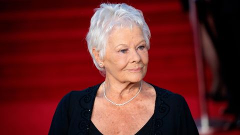 Judi Dench, seen here at the premiere of 'No Time To Die' in London on Sept. 28, 2021, has faced some harsh critics on her road to big screen success. 
