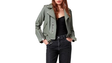 AllSaints Balfern Leather Biker Jacket