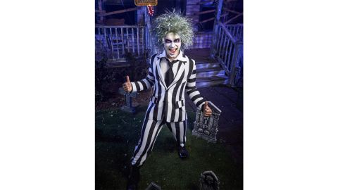 Beetlejuice Striped Suit