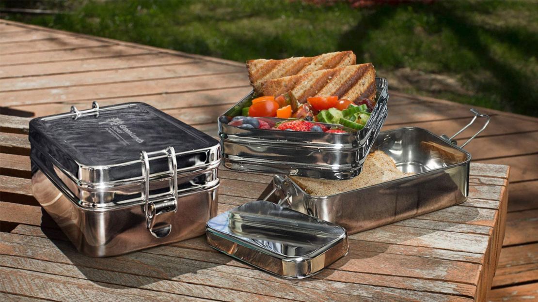 GreenLunch 3-in-1 Stainless Steel Bento Box