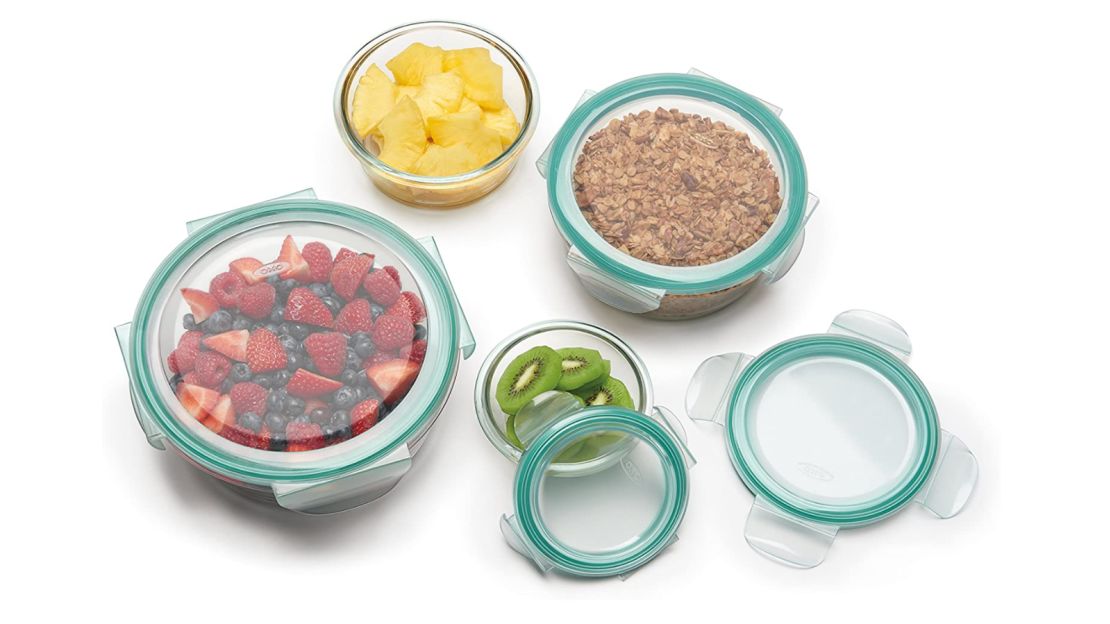 OXO Good Grips 4-Cup Glass Round Food Storage Container