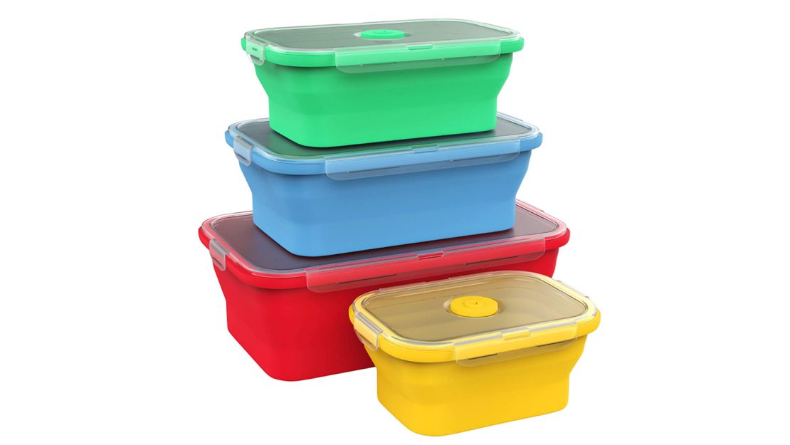 Buy LOCK & LOCK Easy Essentials On The Go Meal Prep Lunch Box, Airtight  Containers with Lid, BPA Free, Rectangle (3 Section) -27 oz, Clear Online  at desertcartINDIA