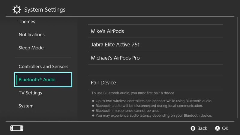 Can i connect airpods to my nintendo switch new arrivals