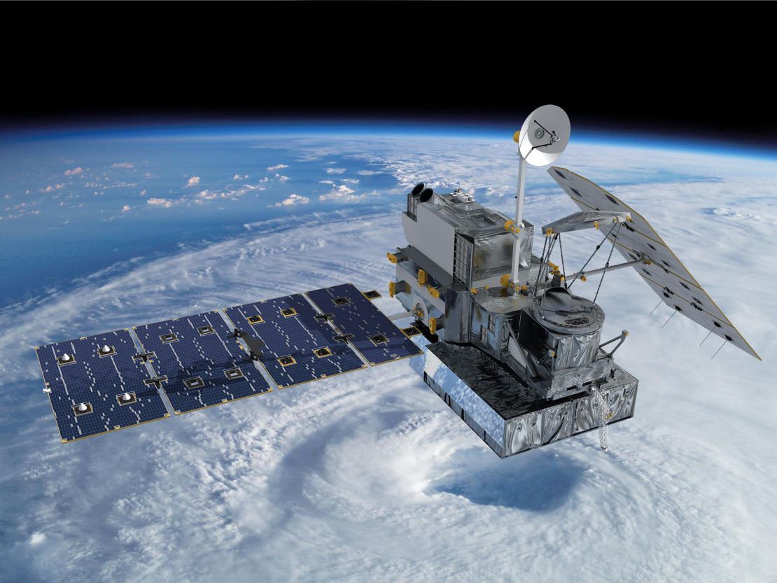 The Global Precipitation Measurement Core Observatory satellite, launched in 2014, is currently the only one that has advanced radar capability.