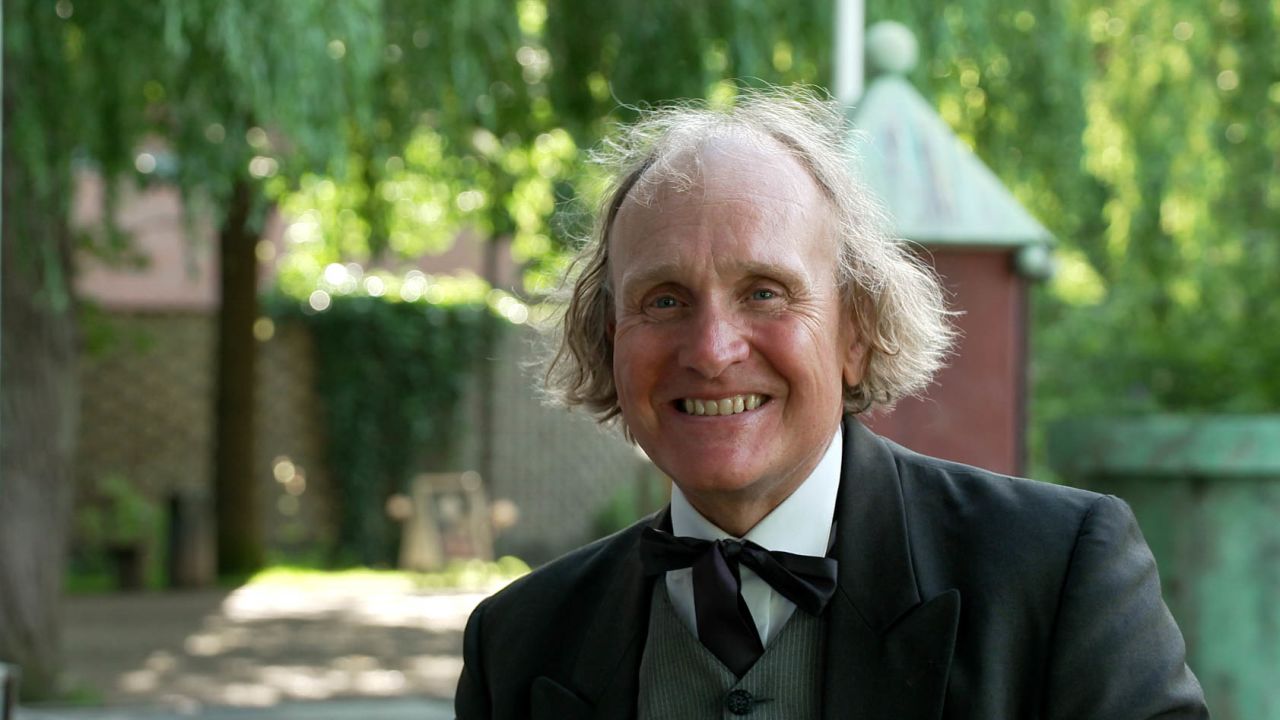 <strong>Living the past:</strong> Performer Torben Iversen adopts the character of Hans Christian Andersen. "I will tell you that you shall always make your own life a fairy tale," he says. "If you remember that, that will be the most important thing."<br />