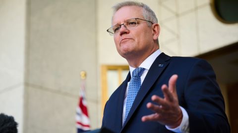 Australian Prime Minister says Australia will reach net zero "as soon as possible".