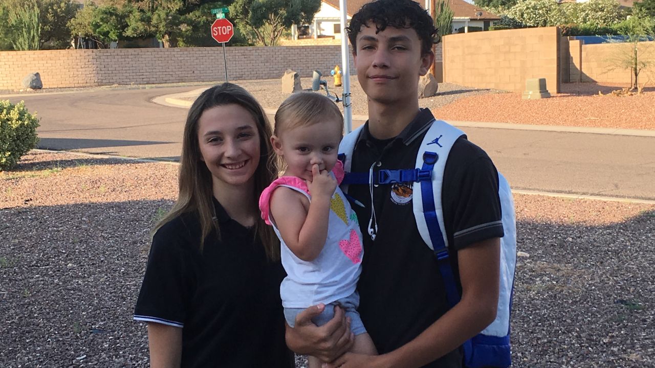 Kaila was embraced by the whole Zach family, and now has a big brother and a big sister.