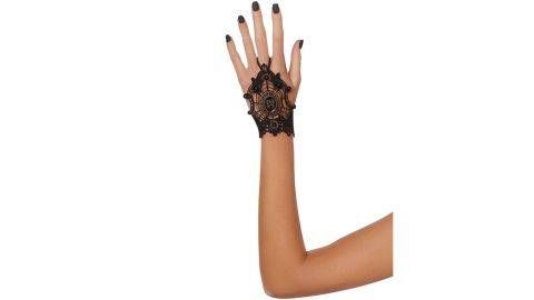 Black Spider Lace Hand Chain