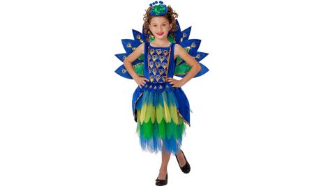 Kids Peacock Costume