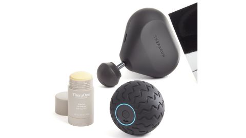 Theragun Mini, Wave Solo & Revive Stick Massage Bundle