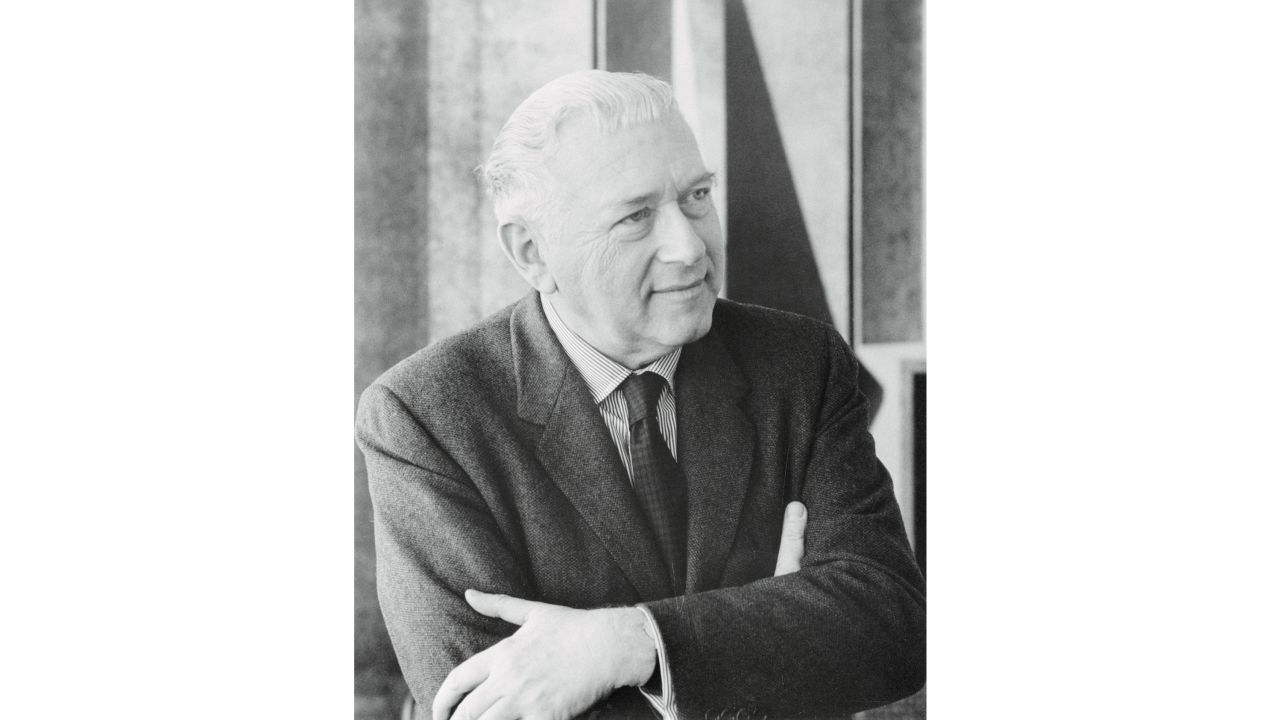 Portrait of Marcel Breuer, architect and planner, born in Pecs, Hungary, 1902.