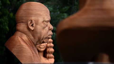 The John Lewis sculpture
