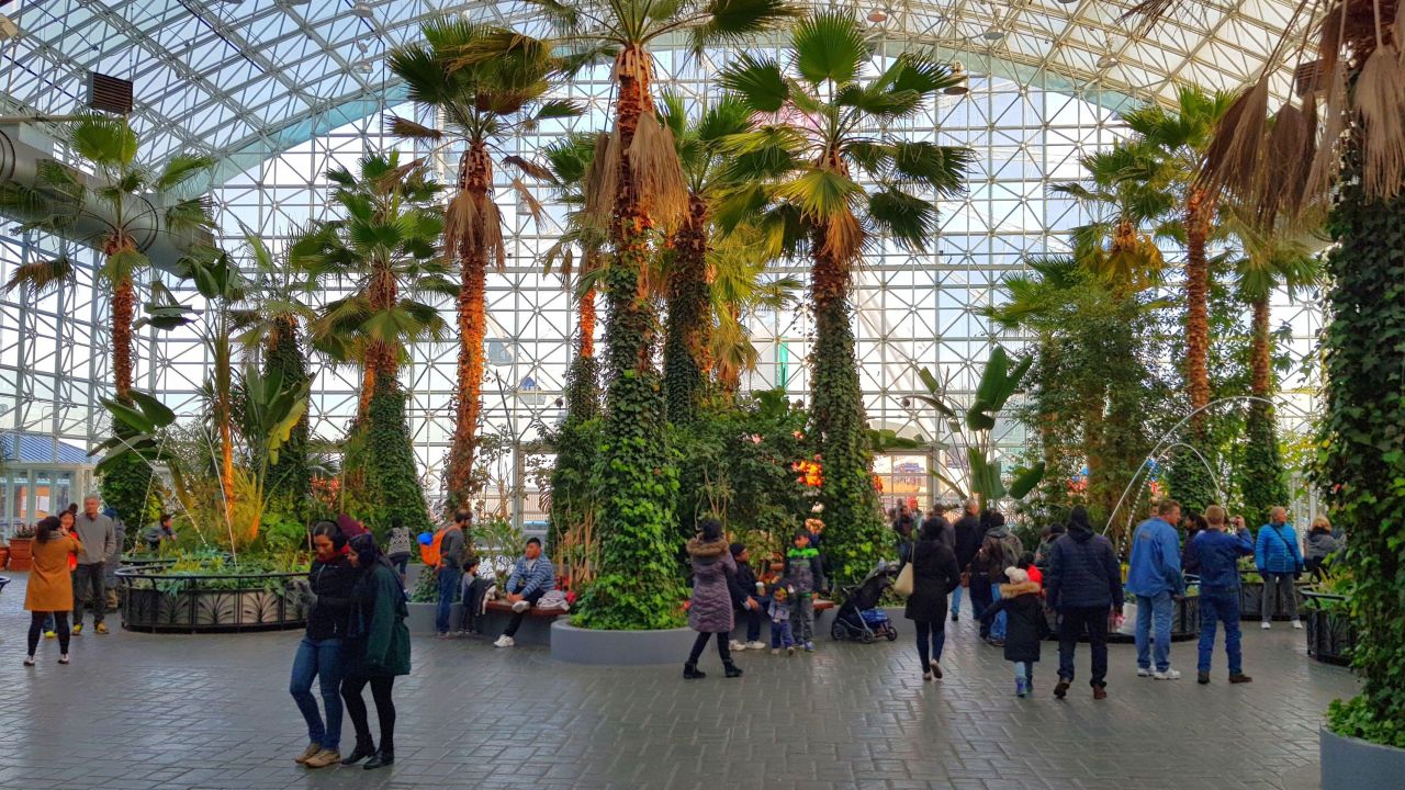 The Crystal Gardens at Navy Pier in Chicago.