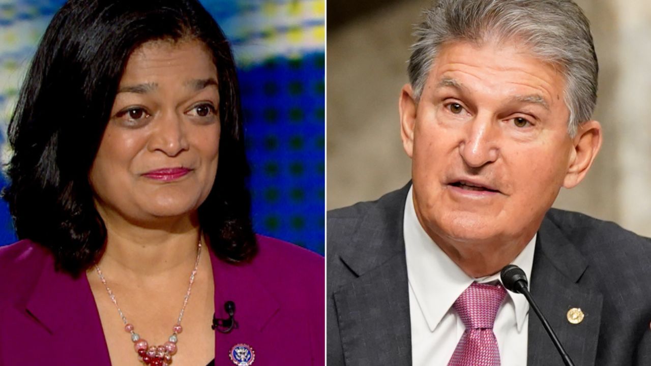 Pramila Jayapal Joe Manchin Split for video