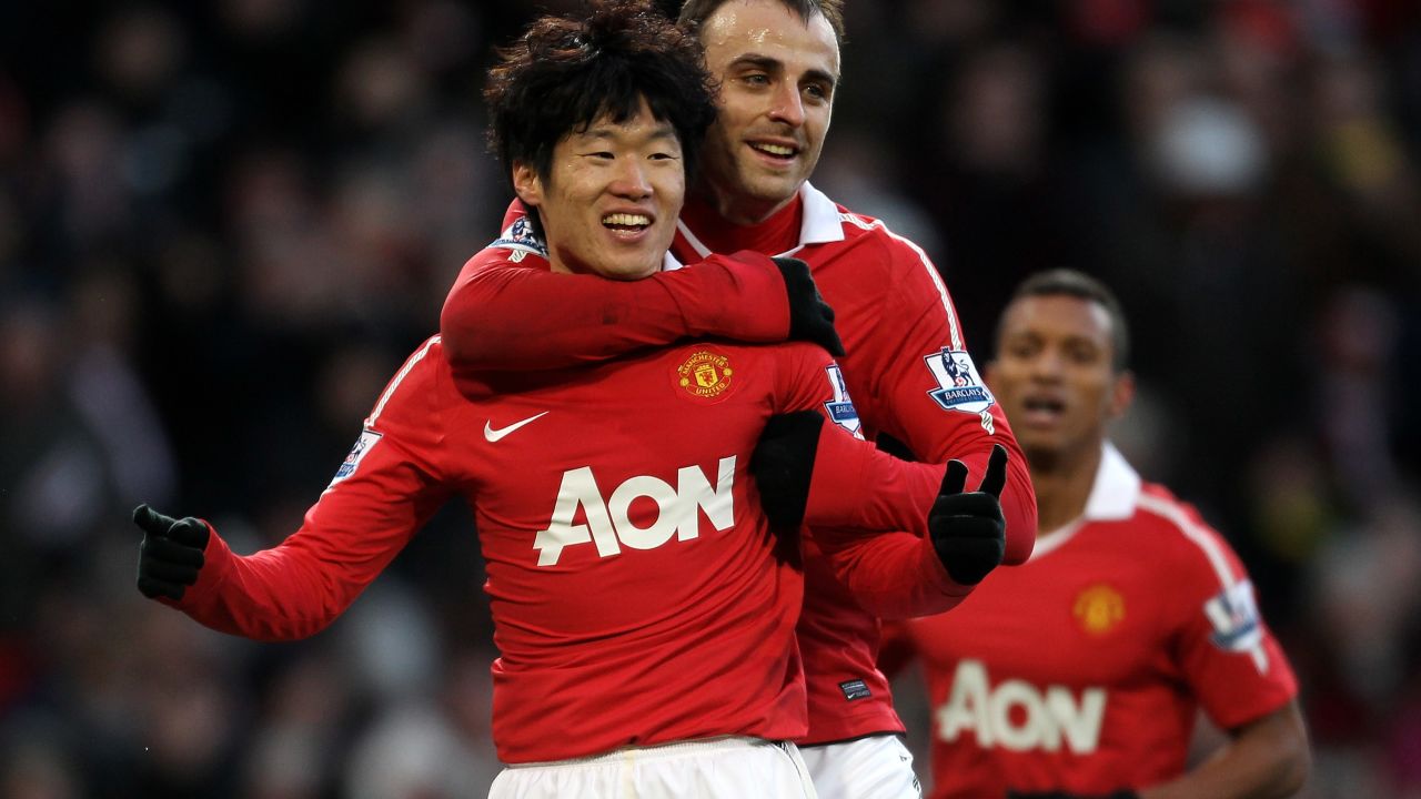 The South Korean is still adored by Manchester United fans.