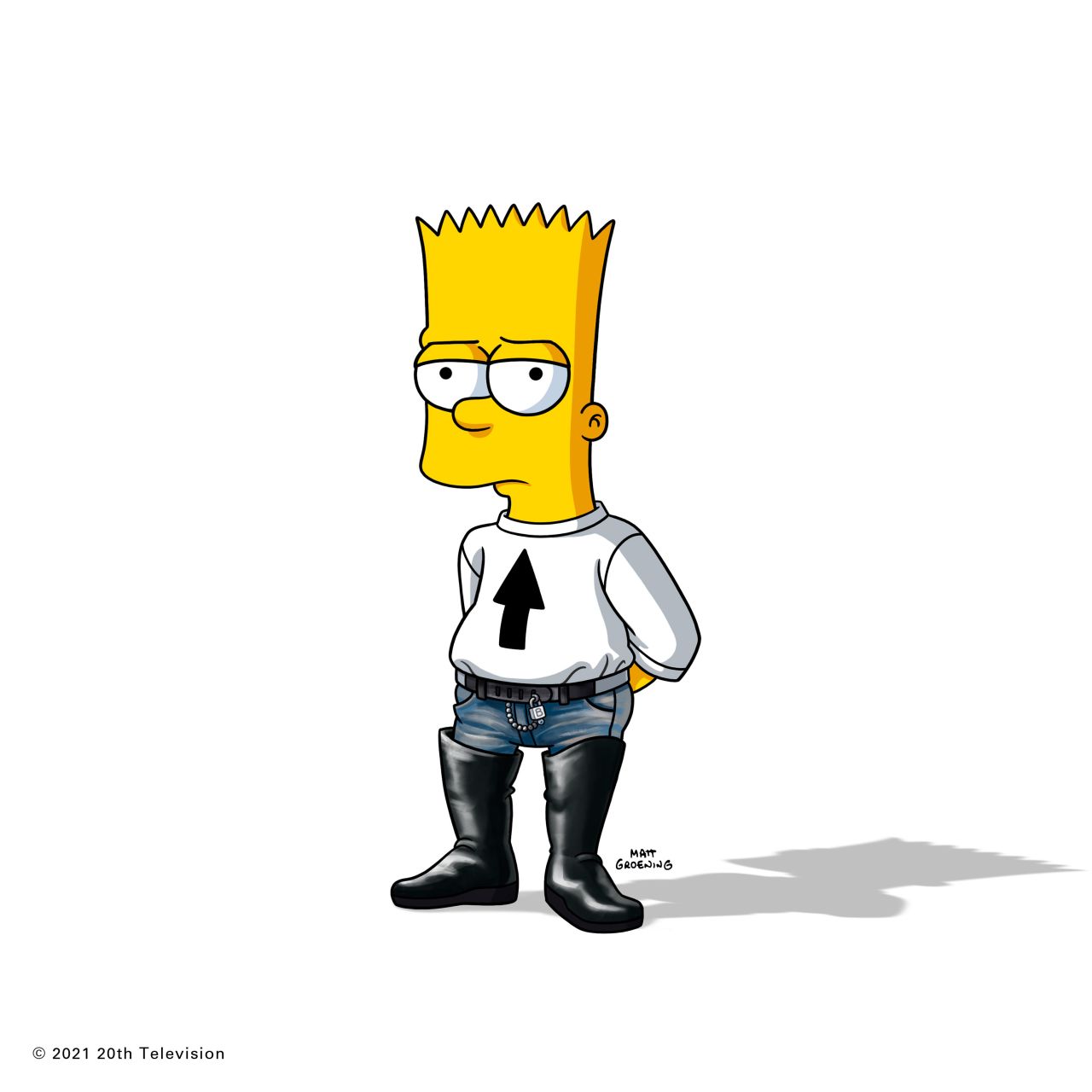 The animated cast of "The Simpsons" have undergone a Balenciaga makeover.