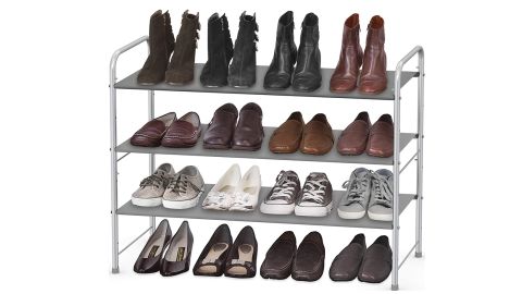 Simple Houseware 3-Tier Shoe Rack Storage Organizer