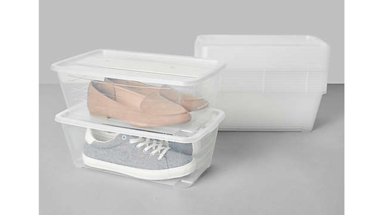 Simply Essential Stackable Shoe Boxes