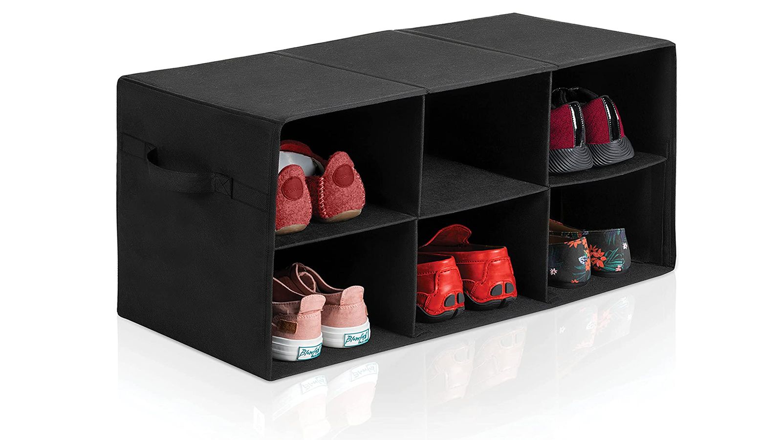 Black Shelves For Shoes Design Ideas