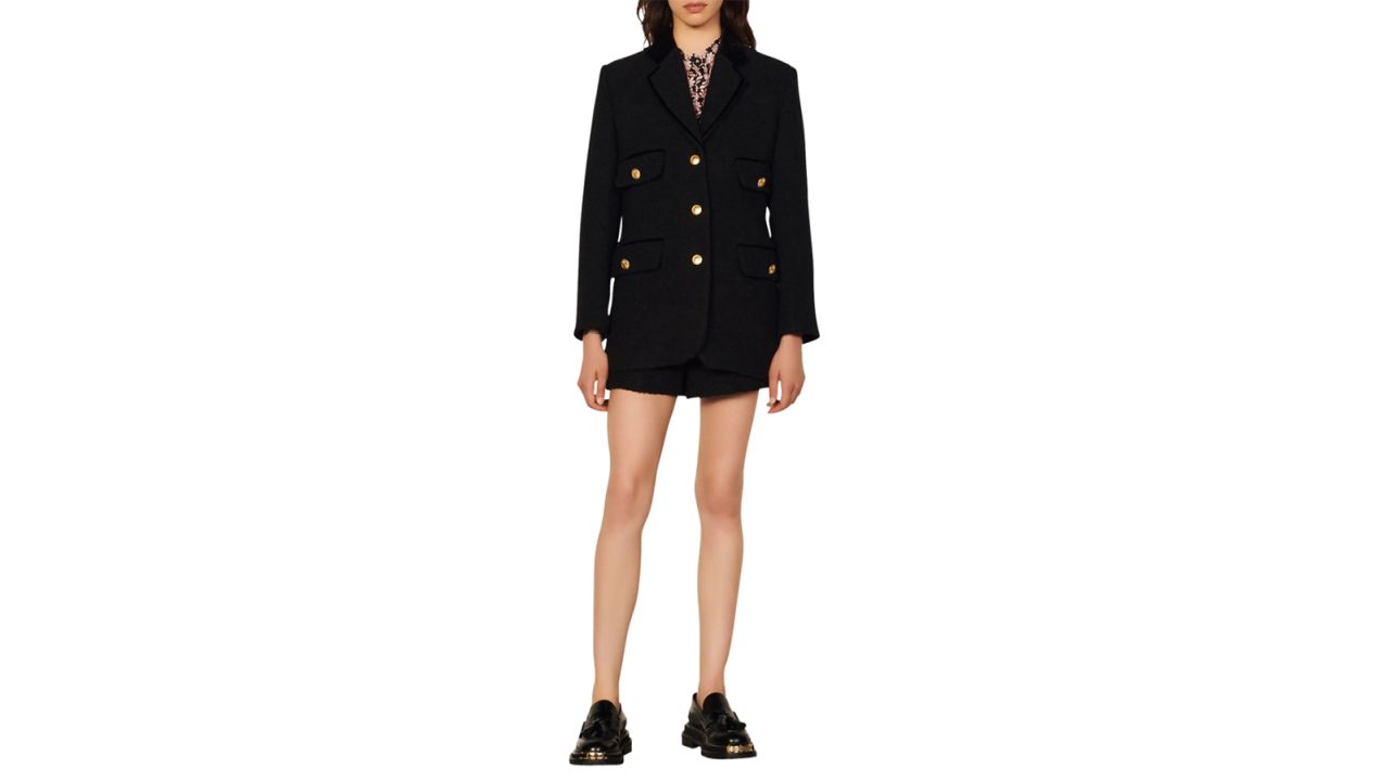 Sandro Nikita Tweed Jacket