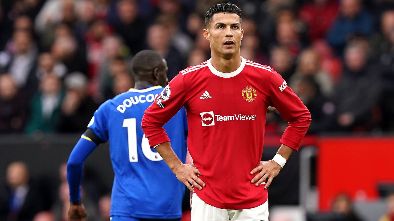Ronaldo's second-half substitution was not enough to prevent a 1-1 draw with Everton.