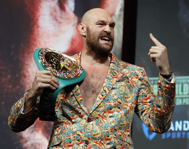 Tyson Fury Promises To Knockout Deontay Wilder In Heated Press ...