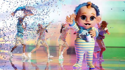 THE MASKED SINGER: Baby in the "House Party" episode of THE MASKED SINGER airing Wednesday, Oct. 6 (8:00-9:00 PM ET/PT) on FOX. © 2021 FOX MEDIA LLC. CR: FOX.