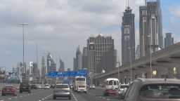 A general view of Dubai city center, with Burj Khalifa, the tallest structure in the world and skyscrapers in Dubai center, during a winter time on Saturday, March 2, 2019, in Dubai, United Arab Emirates. 