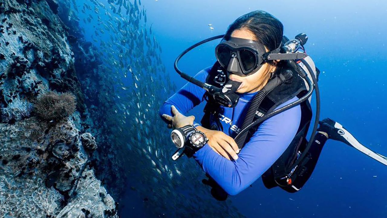 Neha Contractor quit her job during the pandemic to become a scuba diver instructor.