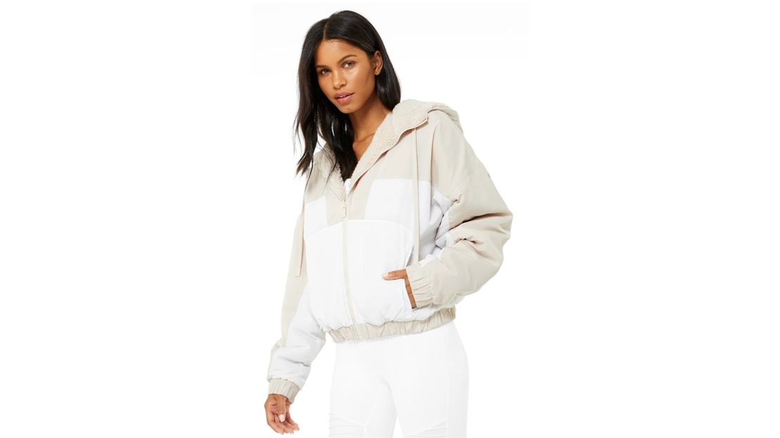 Reversible Nylon Fleece Pullover Jacket: Women's Designer Jackets