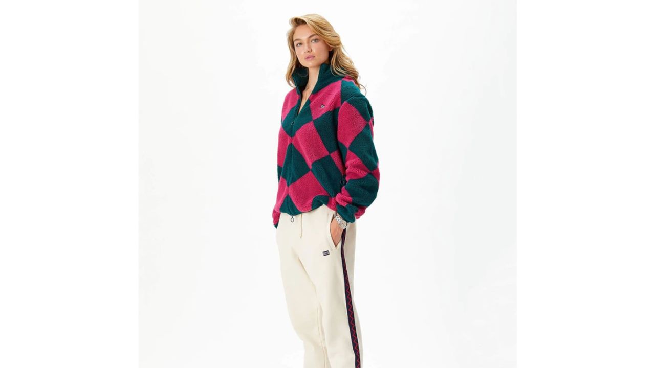 Rowing Blazers Harlequin Deep-Pile Sherpa "Jockey" Fleece