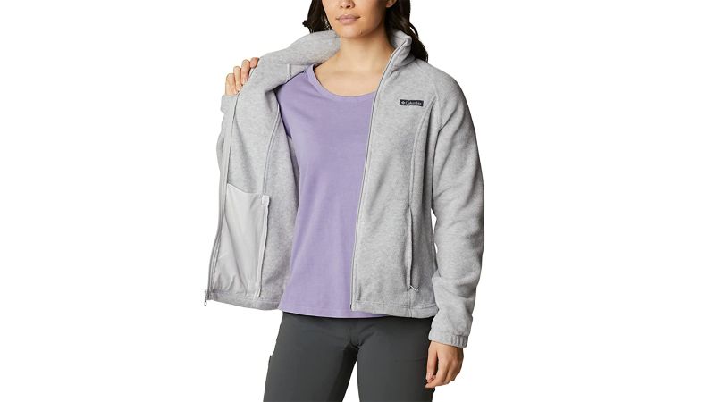 hooded fleece jacket women's