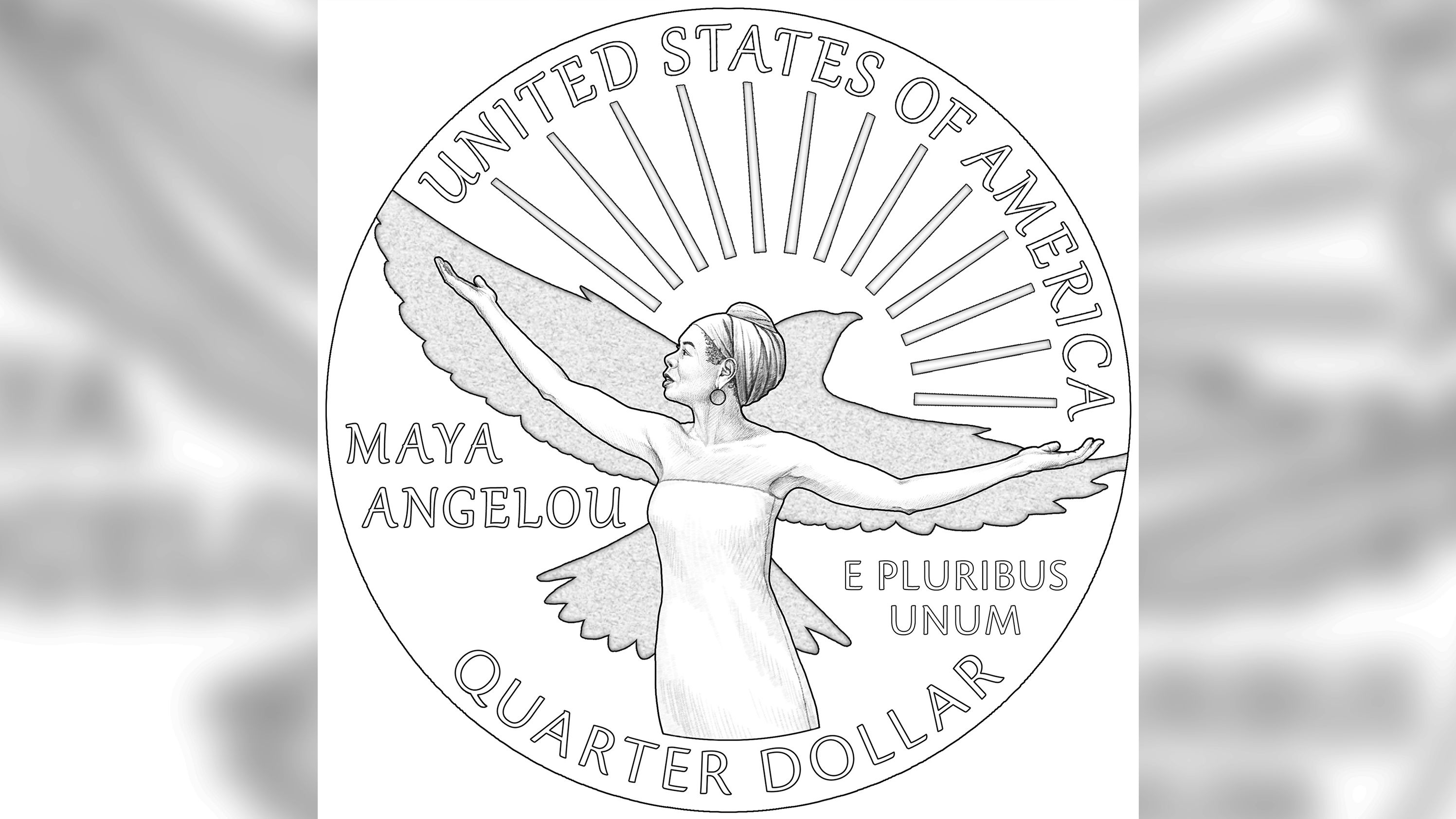 Maya Angelou, American Women Quarters Program.