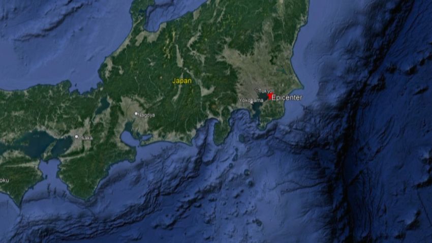 screengrab earthquake japan location