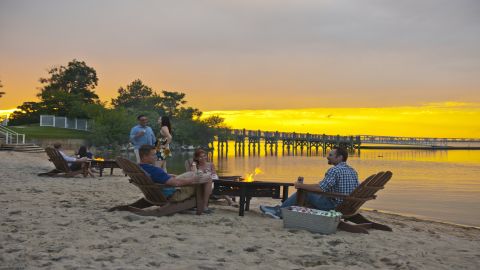 The Hyatt Regency Chesapeake Bay Golf Resort, Spa and Marina.