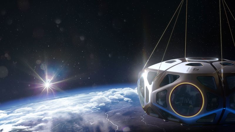 Another company is offering edge-of-space balloon trips, but at