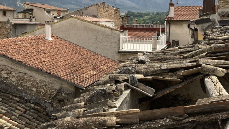 <strong>Taking stock: </strong>Local councilor Paolo Di Bacco says the town has been mapping abandoned properties for the €1 selloff and contacting their owners.