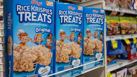 Rice Krispies Treats "will remain below service expectations," Kellogg said in an email last month and requested that stores don't promote the products.