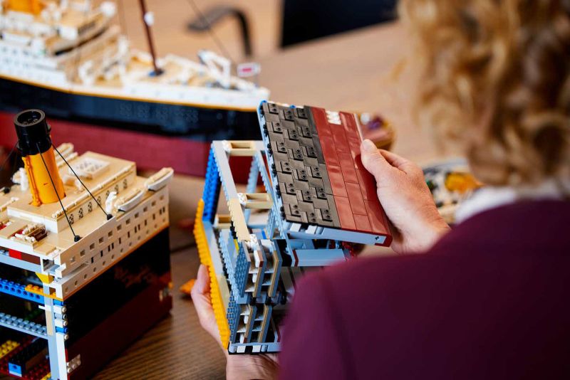 LEGO to release a 9 090 piece scale model of the Titanic its