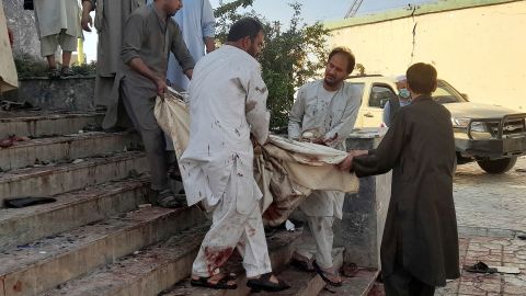 A suicide attacker was responsible for the blast in Kunduz.